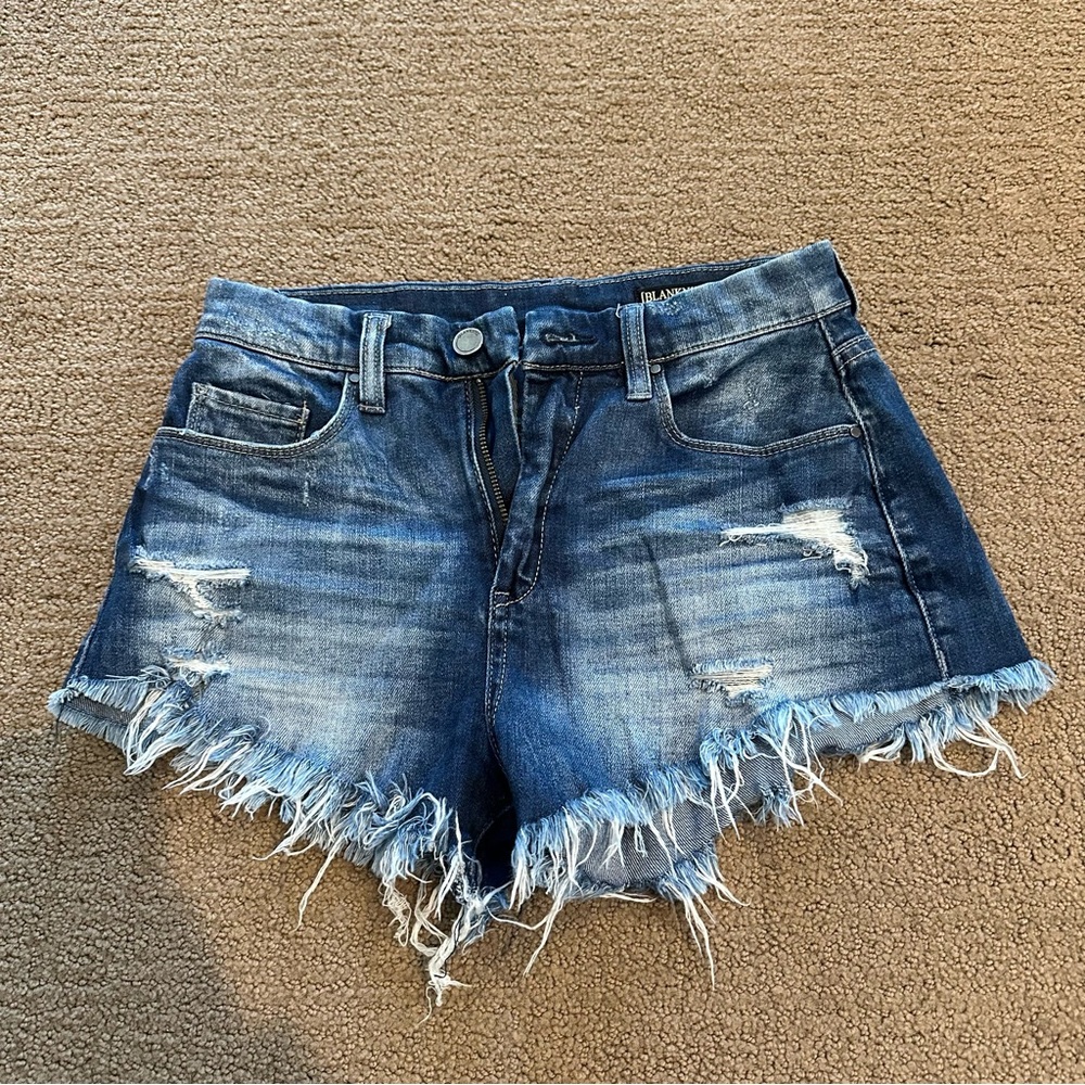 Blank NYC Distressed Denim Shorts